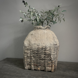 Authentieke Chinese vis leemmand f (42 cm hoog)