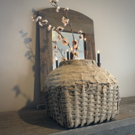 Authentieke Chinese leemmand w (33 cm hoog)