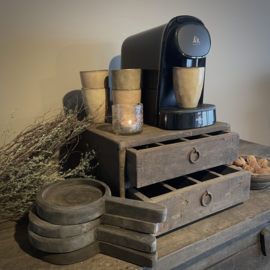 Ladebak/ console 'driftwood' (br. 35,5 cm.)