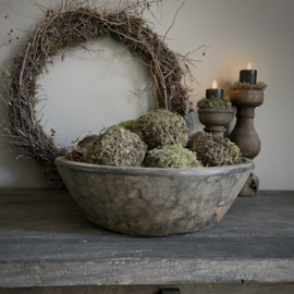 Oude houten schaal Nr 119  (Ø 41,5 cm)