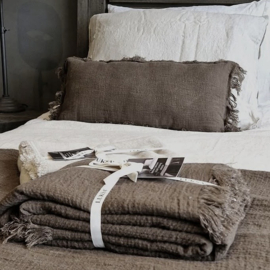 Linnen sierkussen Luksa (br 60 cm)