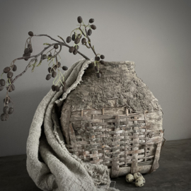 Authentieke Chinese vis leemmand x (40 cm hoog)