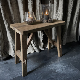 Houten kruk 'Nieuw' (Br 50 cm)
