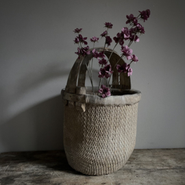 Zijden bloemen tak 'Burgundy'  (105 cm)