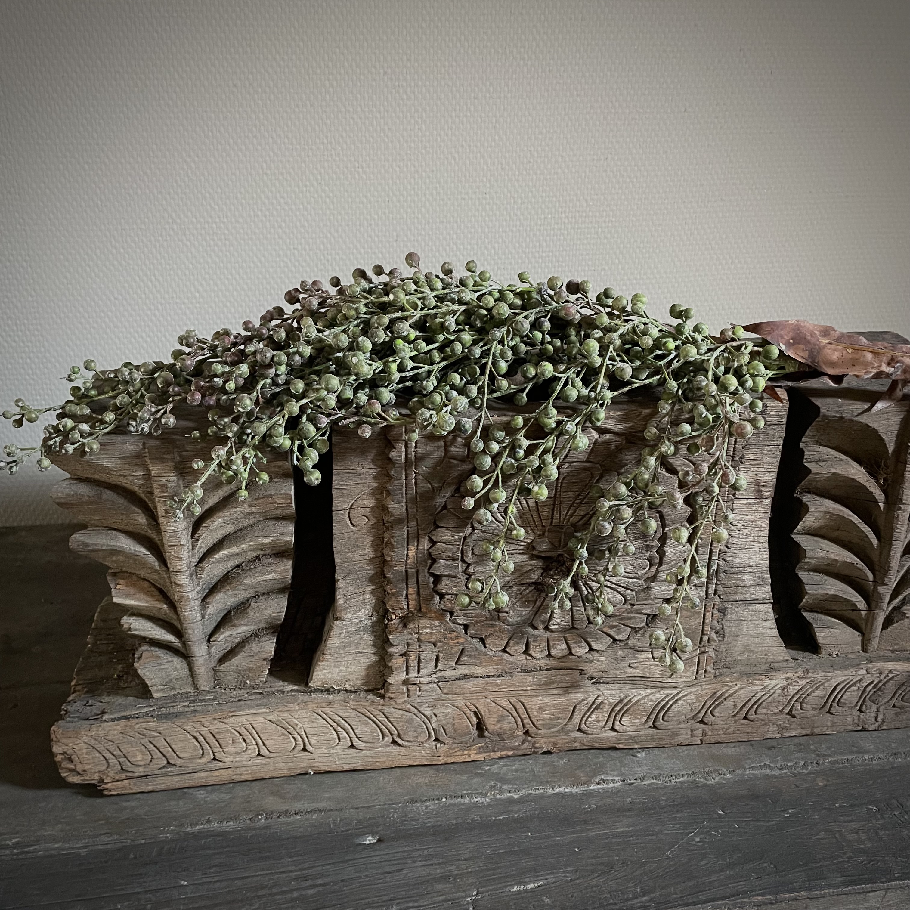 Dadeltak groen 'kunst' (L 60 cm)