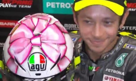 1:08<>Helmet AGV - mc399210076 - MotoGP 2021 "MISANO RACE 1" - V.Rossi #46