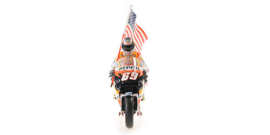 1;12<> SET - HONDA RC211V + Figurine + Flag - MotoGP2006  Nicky Hayden .mc 122061169