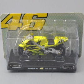 1;18<>#46 - HONDA NSR 500, MotoGP 2001  "TEST JEREZ". Valentino Rossi #46