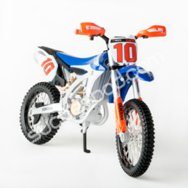 1;12<>SET - 2 bikes YAMAHA YZ 450F  DIRT FLAT TRACK (Italy)  - art. 12ya46205