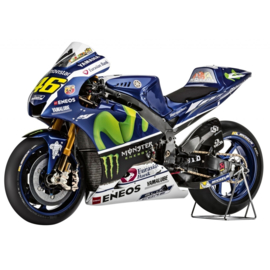 1:04<>YAMAHA YZR-M1 - MOVISTAR - KIT+SHOW CASE+GIFTS - MotoGP 2016 - Valentino Rossi -   DeAgostini