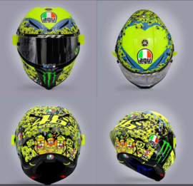 1:08<>Helmet AGV - mc399210086 - MotoGP 2021 "MISANO RACE 2 " - V.Rossi #46