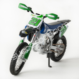 1;12<>SET - 2 bikes YAMAHA YZ 450F  DIRT FLAT TRACK (Italy) - art.12ya46206