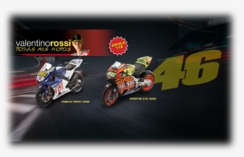 1;18<>#46 - YAMAHA YZR-M1, MotoGP 2007 ""SHOWBIKE" Valentino Rossi #46