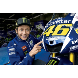 1:04<>YAMAHA YZR-M1 - MOVISTAR - KIT - MotoGP 2016 - Valentino Rossi -   DeAgostini