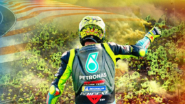 1:08<>Helmet AGV - mc399210096 - MotoGP 2021 "Last Race" - V.Rossi #46