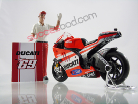 1;18<>DUCATI PITCREW MAN with #69 Ducati board  art.6901/707