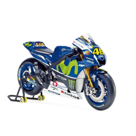 1:04<>YAMAHA YZR-M1 - MOVISTAR - KIT+SHOW CASE+GIFTS - MotoGP 2016 - Valentino Rossi -   DeAgostini