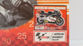 1;06<>HONDA  NSR 500 - MotoGP  2001 - Loris Capirossi  - ""USED"