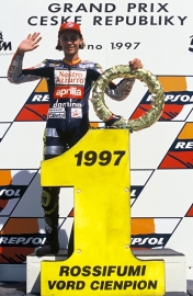 1;12<>Valentino Rossi   GP 1997  125 cc "1st.W.Championship".  mc312970246