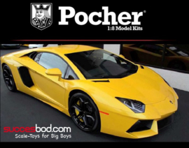 1:08<>LAMBORGHINI - AVENTADOR - LP 700-4 Giallo Orion - YELLOW -POCHER HK119F