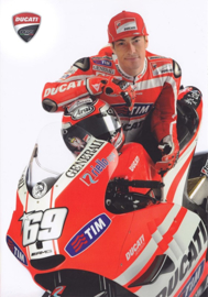 1;18<>SET - MotoGP 2011 - DUCATI GP11 #69 + CREW-MAN   set #147