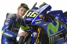 1;12<>YAMAHA YZR-M1  MotoGP 2017 Valentino Rossi #46.  mc122173046