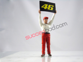 1;18<>DUCATI PITCREW MAN holding  #46 Board VALENTINO ROSSI. art 4606/428