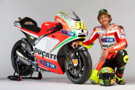 1;10<>DUCATI DESMO  GP12 -ROSSI #46  - MotoGP2012