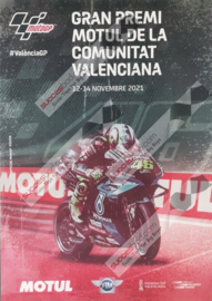 Valentino Rossi - Valencia 2021 - T SHIRT Last race + Magazine + Extra's