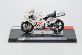1;24<>APRILIA RSV 250 cc    GP 2004 Manuel Poggiali #54
