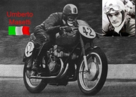 1;12<>GILERA 500cc 4 cil.   GP 1950  Umberto Masetti #46