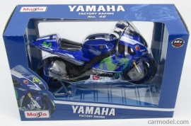 1;10<>Set YAMAHA YZR-M1  + HELMET - #46 ROSSI  MotoGP 2015