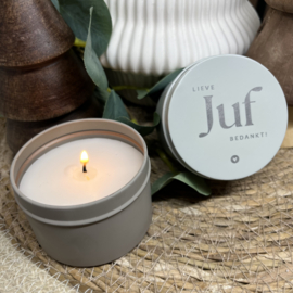KAARSJE | LIEVE JUF BEDANKT!