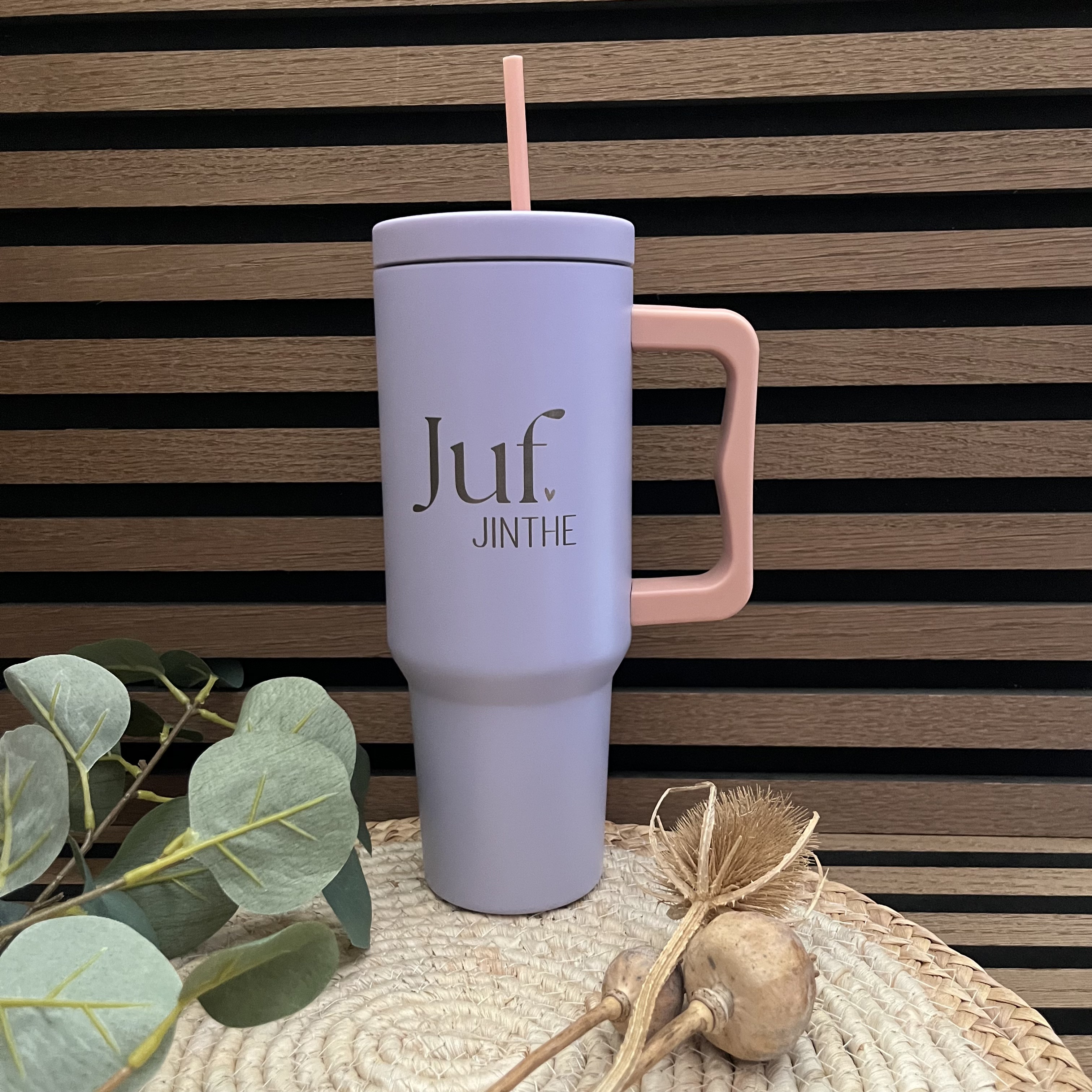THERMOSBEKER XL JUF | MET NAAM