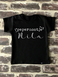 Shirt PEPERNOOTJE met NAAM