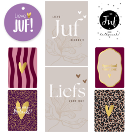 KAARSJE | LIEVE JUF BEDANKT!