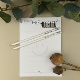 Notitieblok | NOTITIES VAN DE ÀLLER leukste MEESTER