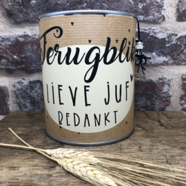 Terugblik lieve Juf bedankt