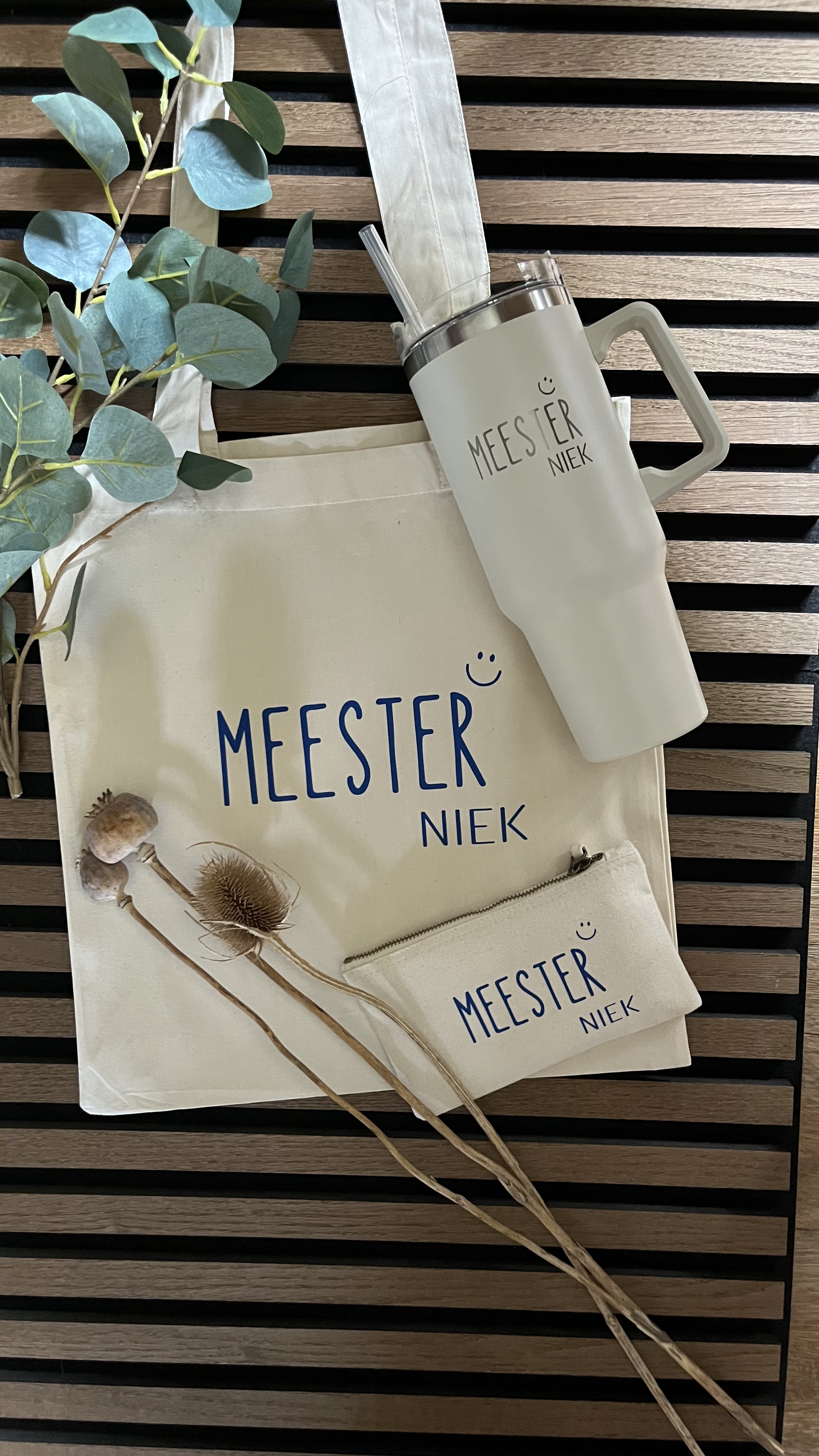 THERMOSBEKER XL MEESTER | MET NAAM