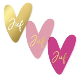 6x Sticker | JUF HARTJE