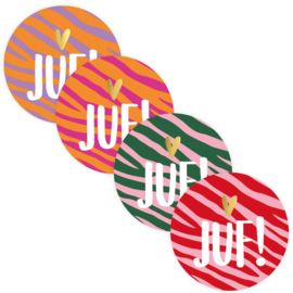 4x Sticker | JUF! | 50 mm