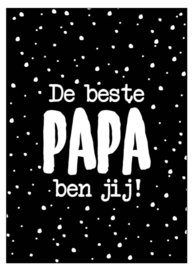 Kaart De Beste Papa ben jij!