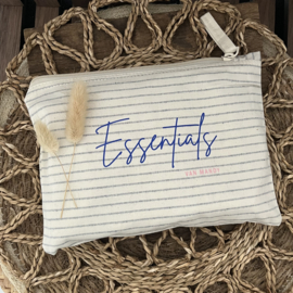 MAKE-UP BAG | ESSENTIALS van [NAAM]