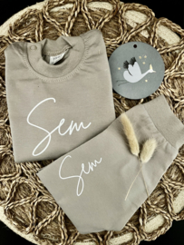 Pyjama met naam | 3 KLEUREN