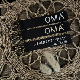 OMA | jij bent de liefste xxx [NAAM] | BLACK