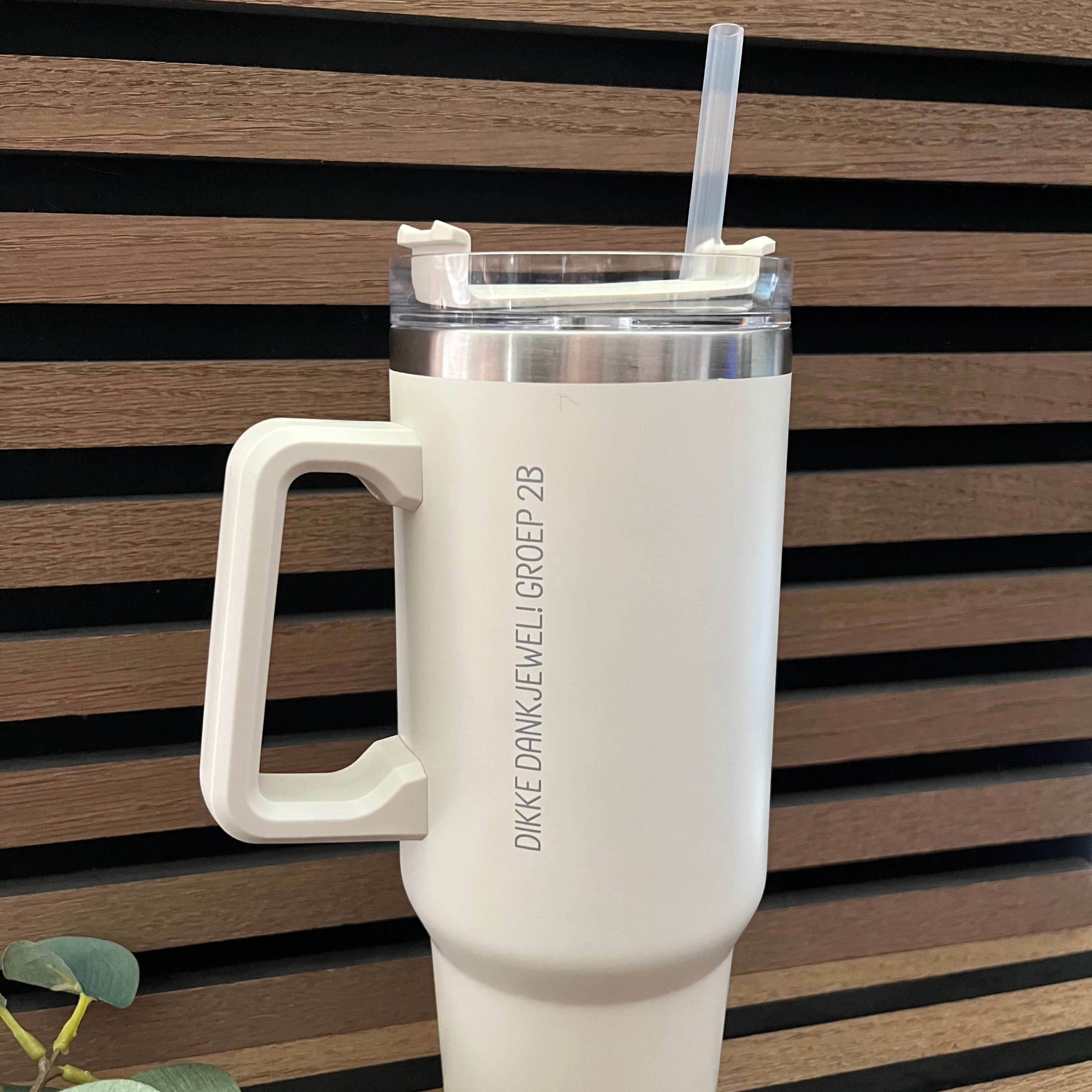 THERMOSBEKER XL JUF | MET NAAM