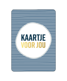 KAART | KAARTJE voor jou! | BLUE