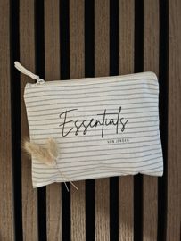 MAKE-UP BAG | ESSENTIALS van [NAAM]