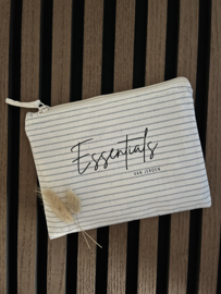 MAKE-UP BAG | ESSENTIALS van [NAAM]