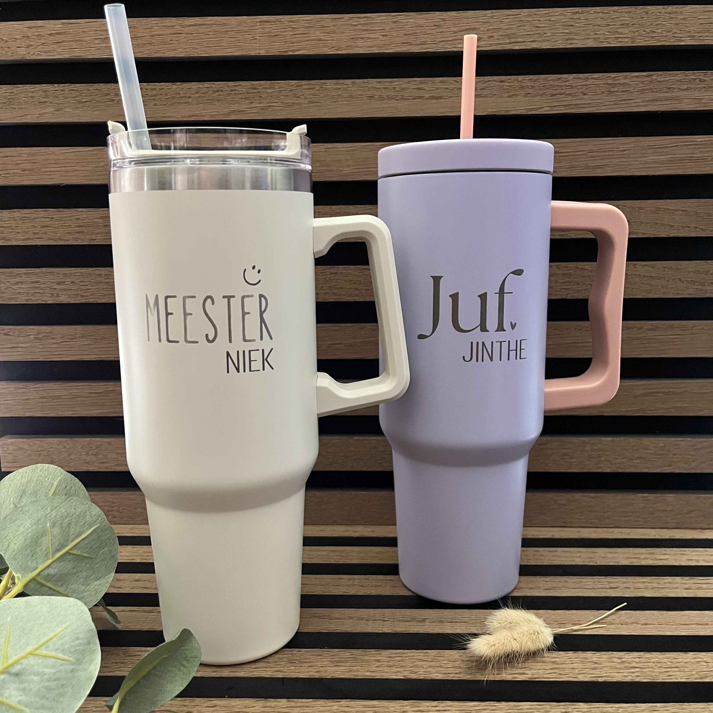 THERMOSBEKER XL JUF | MET NAAM